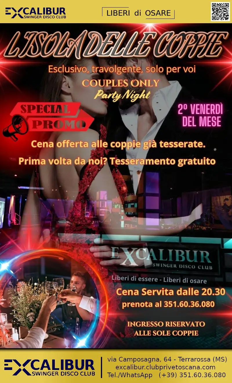 Event at EXCALIBUR Swinger Club Privé