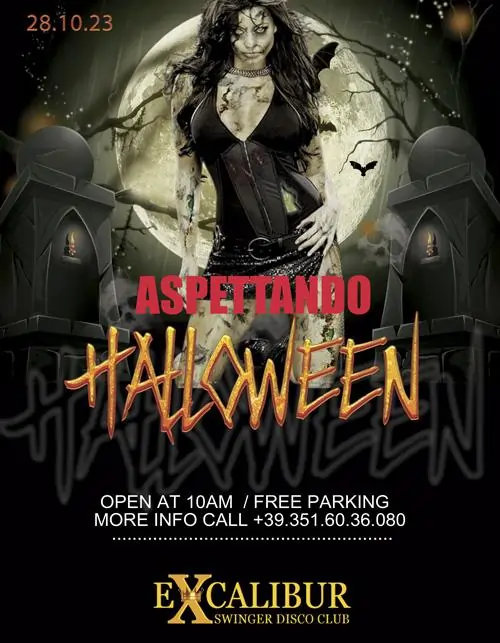 Swinger club prive evento Aspettando Halloween Sex Party