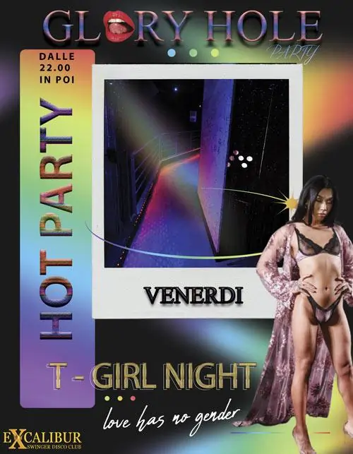 Swinger club prive evento Glory Hole Party