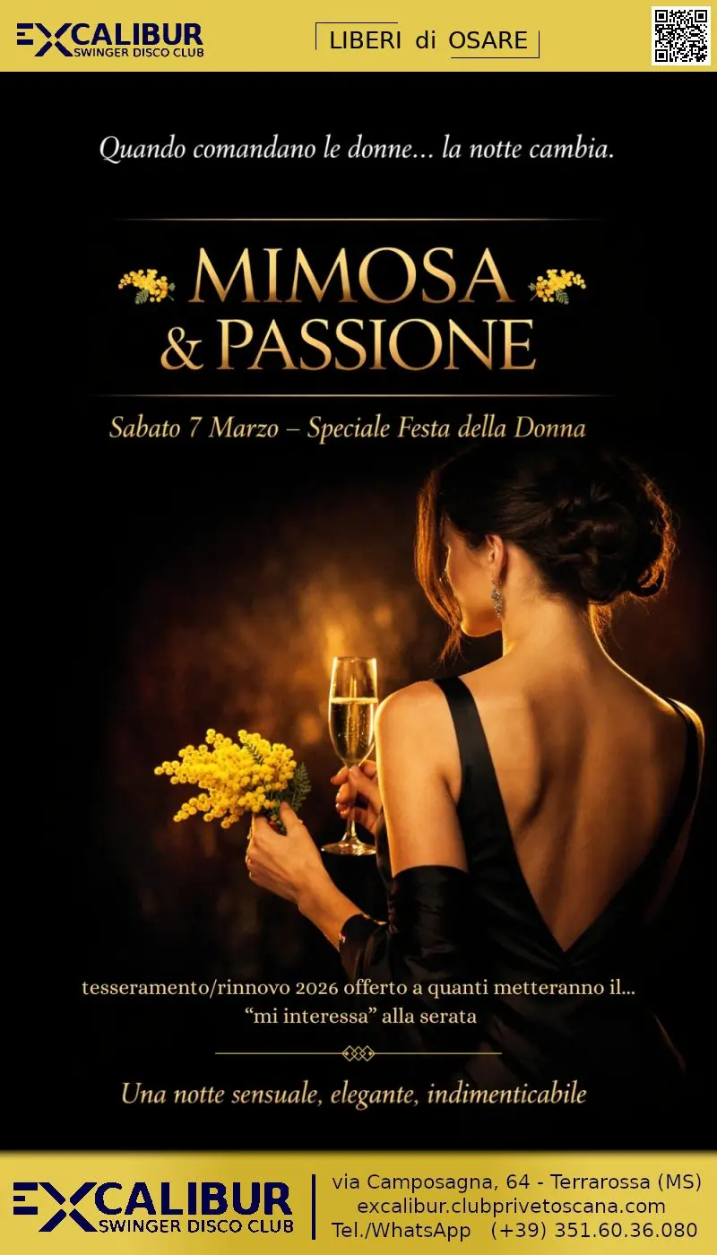 Evento all'EXCALIBUR Club Privé