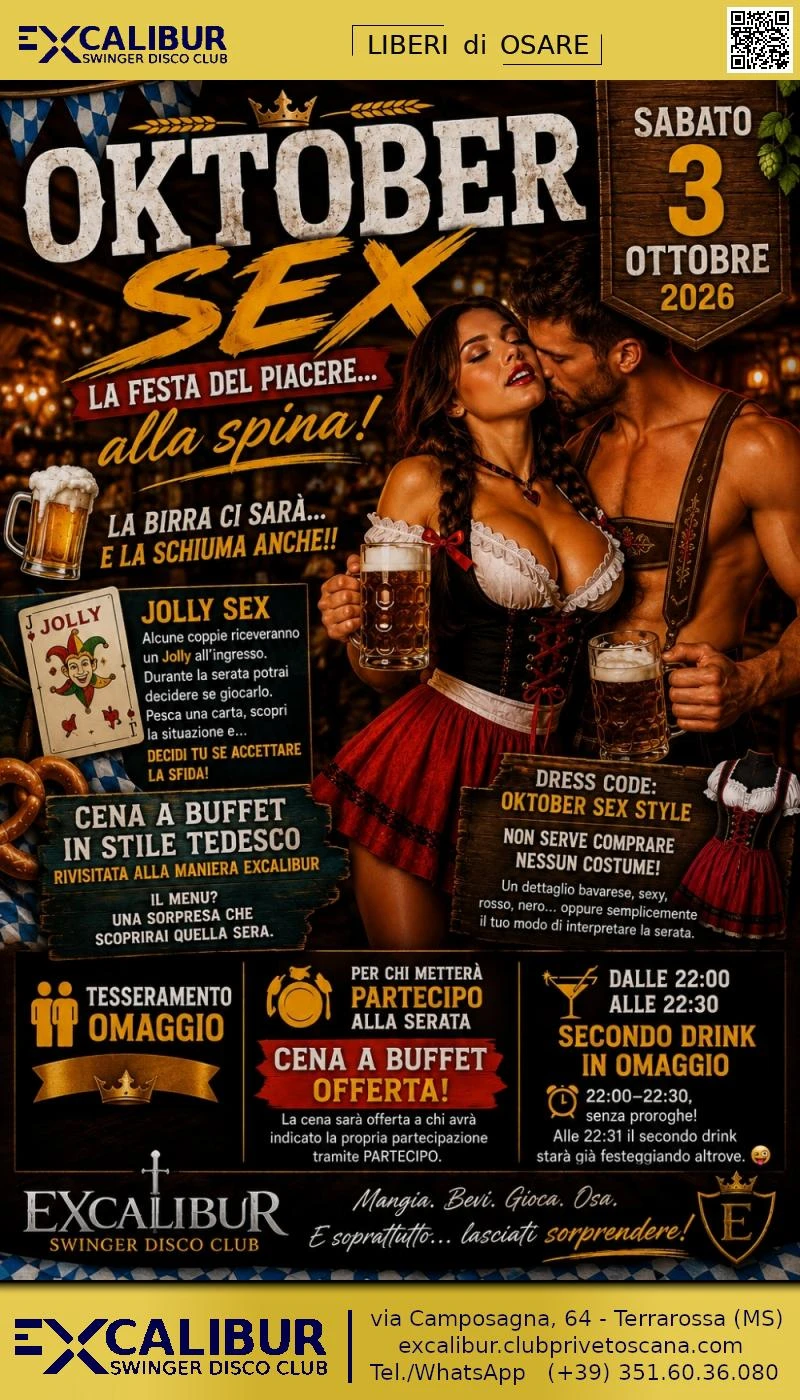 Evento all'EXCALIBUR Club Privé