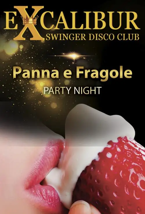 Swinger club prive evento Panna & Fragole Night Party