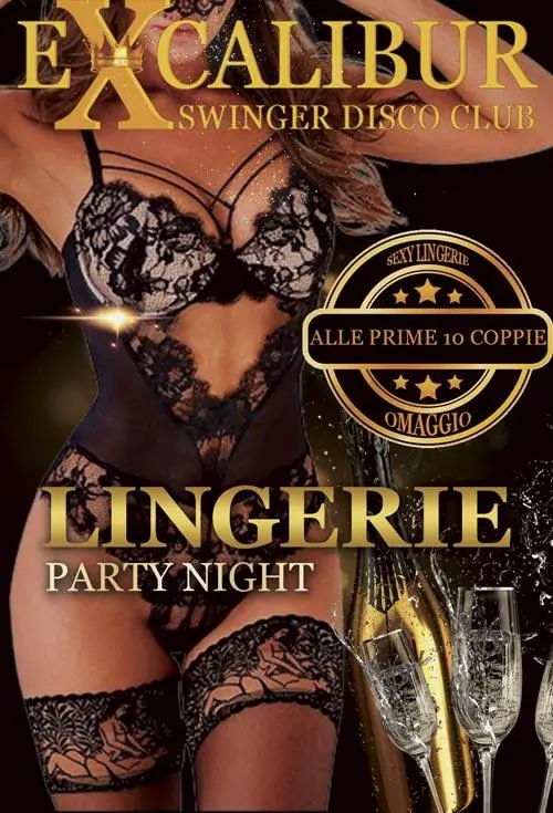 Swinger club prive evento Sexy Lingerie Party