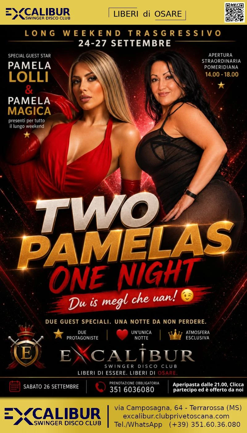 Event at EXCALIBUR Swinger Club Privé