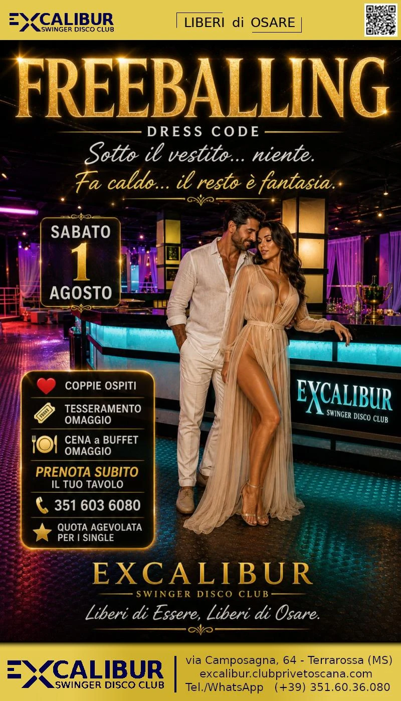 Evento all'EXCALIBUR Club Privé