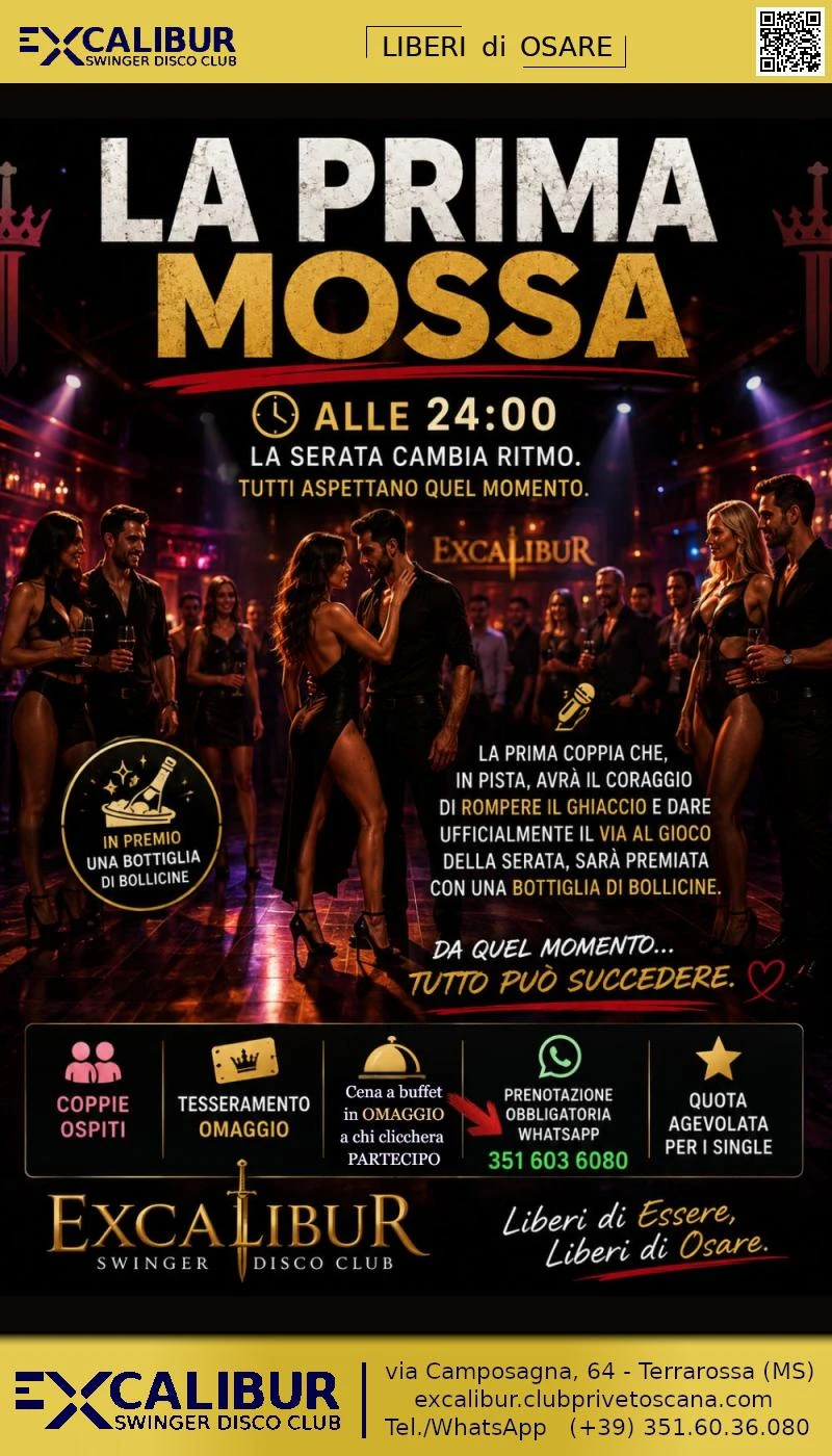 Evento all'EXCALIBUR Club Privé