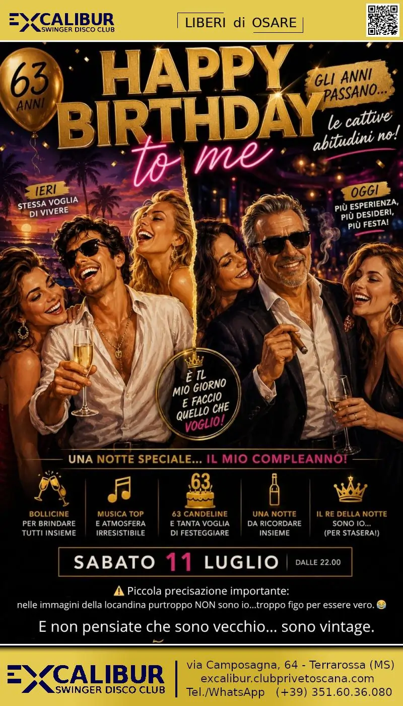 ...nessuna intenzione di smettere di festeggiare
