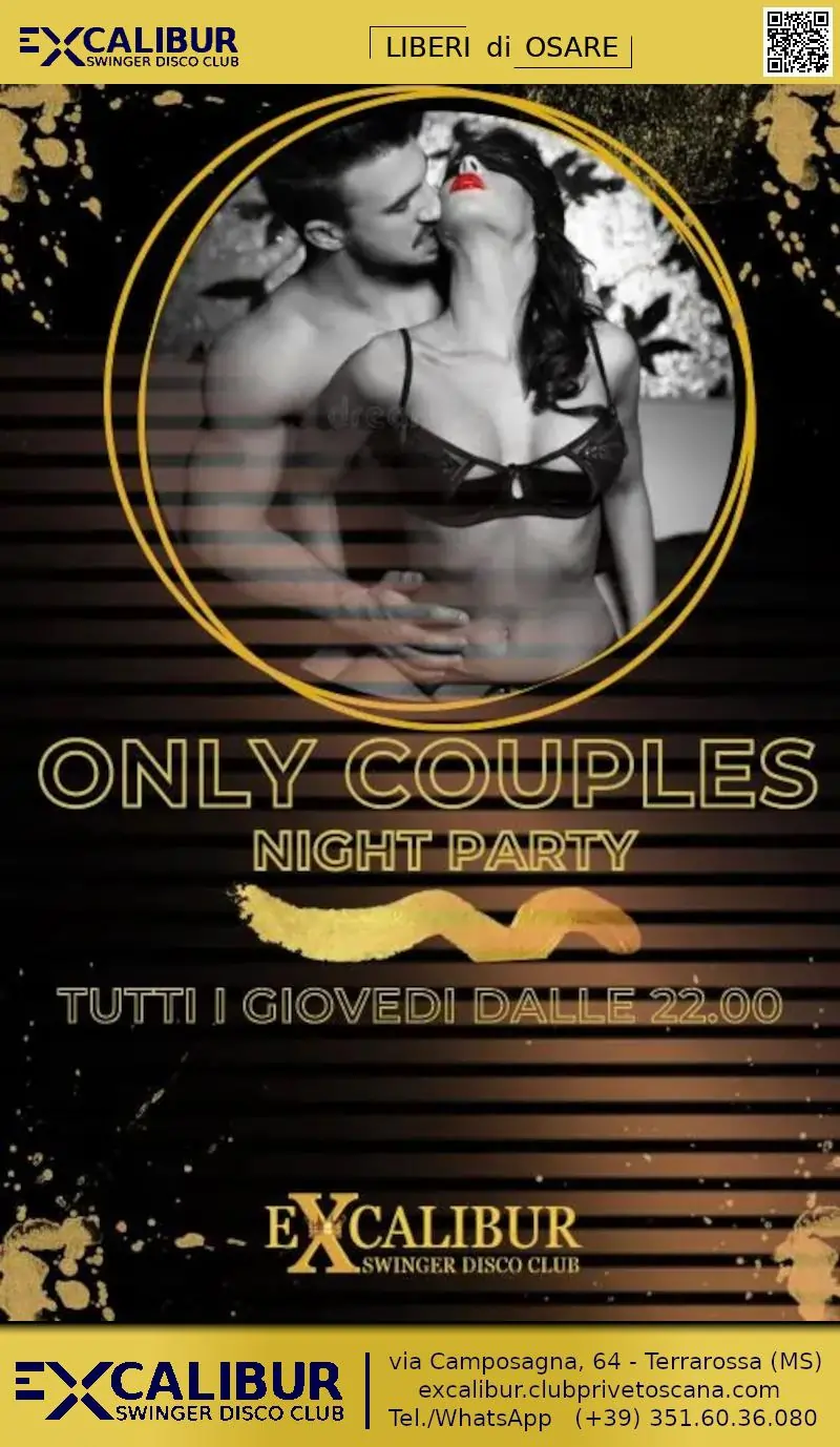 Swinger club prive evento Only Couples Night Party